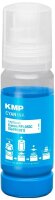 KMP  cyan Tintenflasche kompatibel zu Canon PFI-550 C