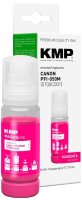 KMP  magenta Tintenflasche kompatibel zu Canon PFI-550 M