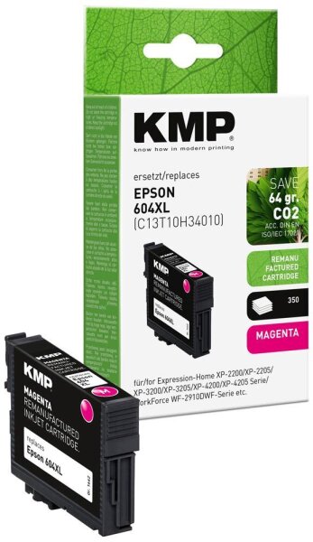 KMP  magenta Druckerpatrone kompatibel zu EPSON T10H3