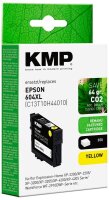 KMP  gelb Druckerpatrone kompatibel zu EPSON T10H4