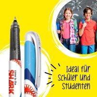 ONLINE® Rollerball College Shark Tintenroller mehrfarbig 0,7 mm, Schreibfarbe: blau, 1 St.
