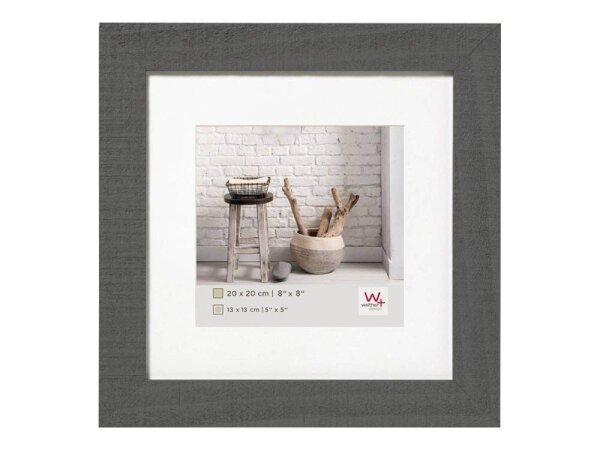 walther design  Bilderrahmen Home grau 40,0 x 40,0 cm, 1 St.