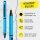 ONLINE® Kugelschreiber Hexagon Stylus blau, Schreibfarbe: blau, 1 St.