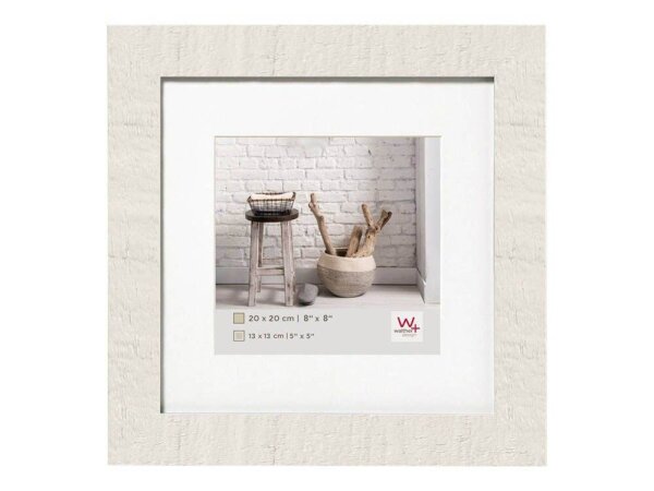 walther design  Bilderrahmen Home weiß 30,0 x 30,0 cm, 1 St.
