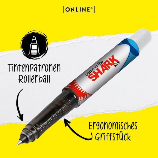 ONLINE® College Shark Patronenfüller mehrfarbig...