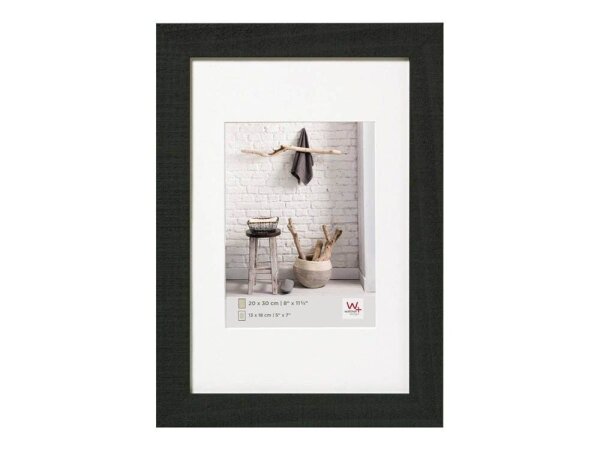 walther design  Bilderrahmen Home schwarz 30,0 x 40,0 cm, 1 St.