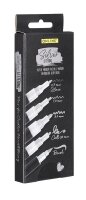 ONLINE® Silver Lettering Acrylstifte-Set silber 5 St.