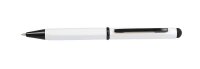 ONLINE® Kugelschreiber Hexagon Stylus weiß, Schreibfarbe: blau, 1 St.