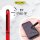 ONLINE® Kugelschreiber Hexagon Stylus rot, Schreibfarbe: blau, 1 St.
