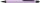 ONLINE® Kugelschreiber ALU Stylus lila, Schreibfarbe: blau, 1 St.