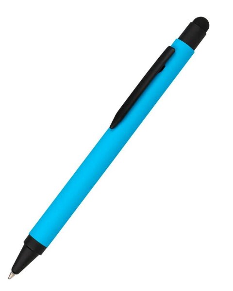 ONLINE® Kugelschreiber ALU Stylus blau, Schreibfarbe: blau, 1 St.