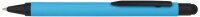 ONLINE® Kugelschreiber ALU Stylus blau, Schreibfarbe:...