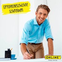 ONLINE® Kugelschreiber Eleganza schwarz, Schreibfarbe: schwarz, 1 St.