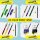 ONLINE® magiXX Gelschreiberminen schwarz 0,7 mm 12 St.