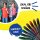 ONLINE® Tintenpatronen für Füller Kombi königsblau, schwarz, braun, nachtblau, lila, rot, grün, türkis, 40 St.