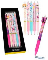 ONLINE® magiXX Fun Gelschreiber Girls 0,7 mm, Schreibfarbe: blau, 6 St.