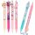 ONLINE® magiXX Fun Gelschreiber Girls 0,7 mm, Schreibfarbe: blau, 6 St.