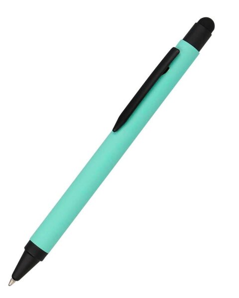 ONLINE® Kugelschreiber ALU Stylus mint, Schreibfarbe: blau, 1 St.