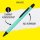 ONLINE® Kugelschreiber ALU Stylus mint, Schreibfarbe: blau, 1 St.
