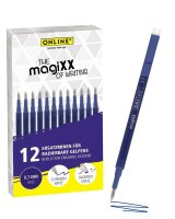 ONLINE® magiXX Gelschreiberminen blau 0,7 mm 12 St.