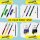 ONLINE® magiXX Gelschreiberminen blau 0,7 mm 12 St.