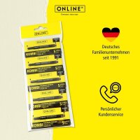 ONLINE® Tintenpatronen für Füller Kombi schwarz, 25 St.