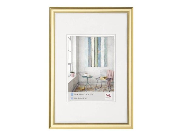 walther design  Bilderrahmen Trendstyle gold 42,8 x 52,8 cm, 1 St.