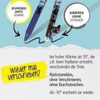 ONLINE® magiXX Fun Gelschreiber Boys 0,7 mm, Schreibfarbe: blau, 6 St.