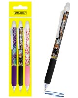 ONLINE® magiXX Design Girls Gelschreiber lila, rosa,...