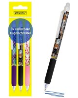 ONLINE® magiXX Design Girls Gelschreiber lila, rosa,...