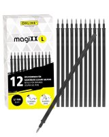 ONLINE® magiXX L Gelschreiberminen schwarz 0,7 mm 12 St.