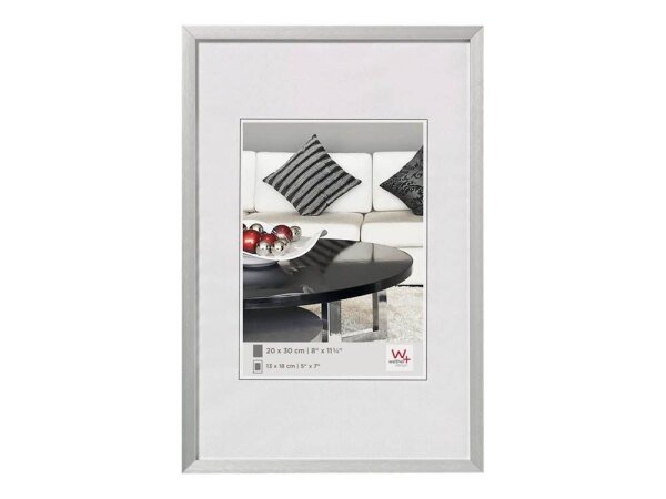 walther design  Bilderrahmen Chair silber 14,0 x 19,1 cm, 1 St.