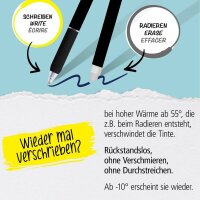 ONLINE® magiXX L Gelschreiberminen lila 0,7 mm 3 St.