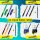 ONLINE® magiXX Fun Gelschreiber Sea 0,7 mm, Schreibfarbe: blau, 6 St.  ( 70187 )