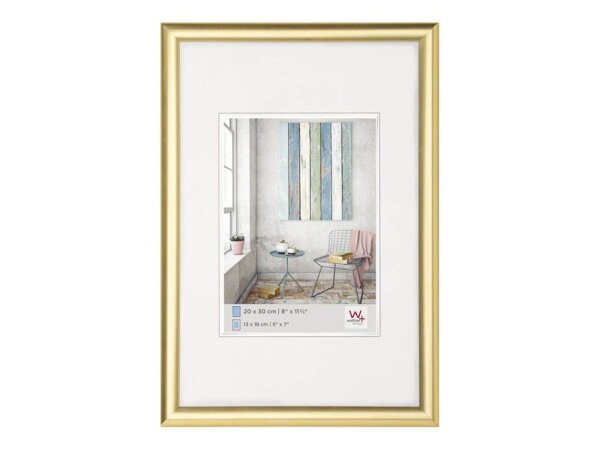 walther design  Bilderrahmen Trendstyle gold 32,7 x 47,8 cm, 1 St.