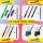 ONLINE® magiXX Fun Gelschreiber Love& 0,7 mm, Schreibfarbe: blau, 6 St.