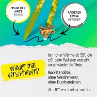 ONLINE® magiXX Fun Gelschreiber Wild 0,7 mm, Schreibfarbe: blau, 6 St.
