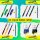 ONLINE® magiXX Fun Gelschreiber Wild 0,7 mm, Schreibfarbe: blau, 6 St.