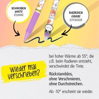 ONLINE® magiXX Fun Gelschreiber Spring 0,7 mm, Schreibfarbe: blau, 6 St.