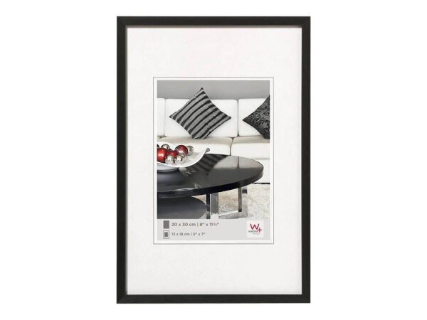 walther design  Bilderrahmen Chair schwarz 20,9 x 31,0 cm, 1 St.