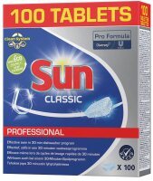 Sun PROFESSIONAL CLASSIC Spülmaschinentabs, 100 St.