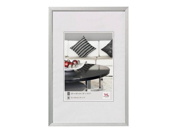 walther design  Bilderrahmen Chair silber 21,8 x 30,7 cm, 1 St.