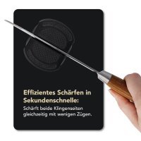 DMT® Messerschärfer SimpleSharp Diamant schwarz,...