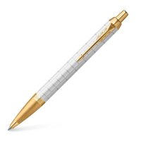 PARKER Kugelschreiber IM Premium weiß/gold,...