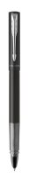 PARKER Vector XL Rollerball Tintenroller schwarz/silber 0,35 mm, Schreibfarbe: schwarz, 1 St.