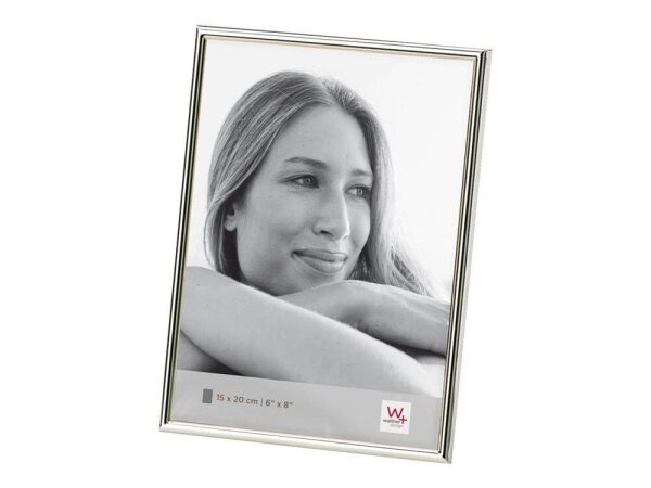 walther design  Bilderrahmen Chloe silber 16,3 x 21,3 cm, 1 St.