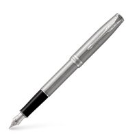 PARKER Sonnet Patronenfüller silber M (mittel), 1 St.