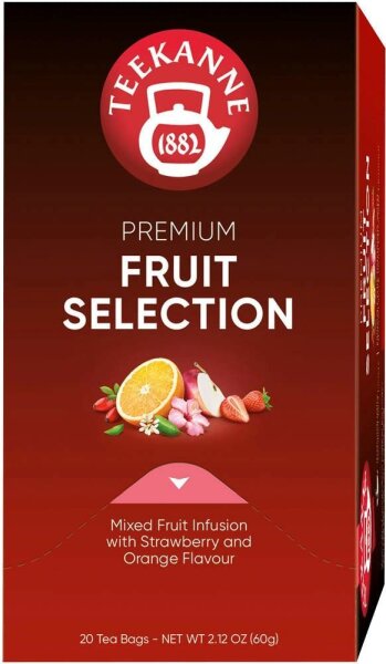 TEEKANNE PREMIUM FRUIT SELECTION Tee 20 Portionen