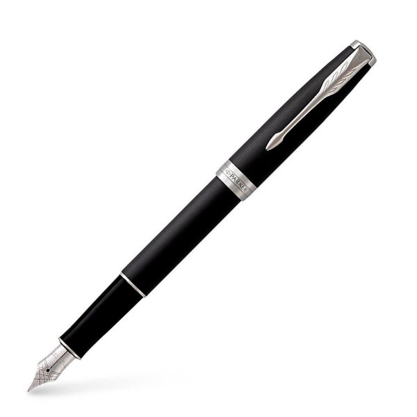 PARKER Sonnet Patronenfüller schwarz M (mittel), 1 St.