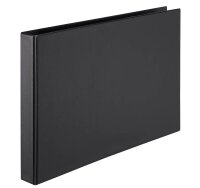 VELOFLEX Ringbuch 4-Ringe schwarz 4,5 cm DIN A3 quer, 1 St.